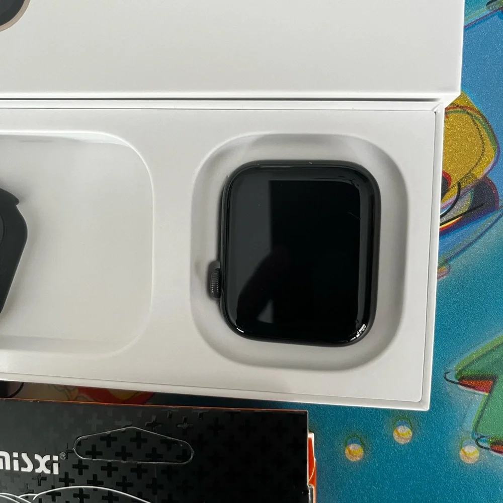 Apple iWatch series 6 with 2 cases and 5 Screen Protectors